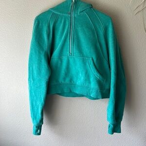 Lululemon Green Scuba Hoodie
